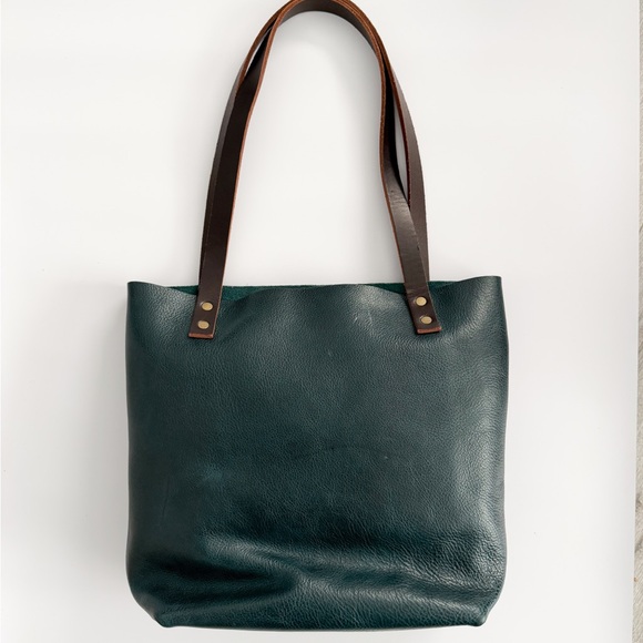 Portland Leather Small Lagoon Tote Bag - Picture 2 of 8